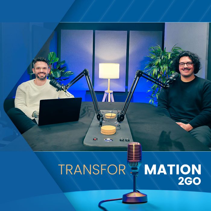 Episode cover, episode 69: AI im Unternehmen? Erst mal Hausaufgaben machen — with Frederic Bauerfeind and Michael Schön