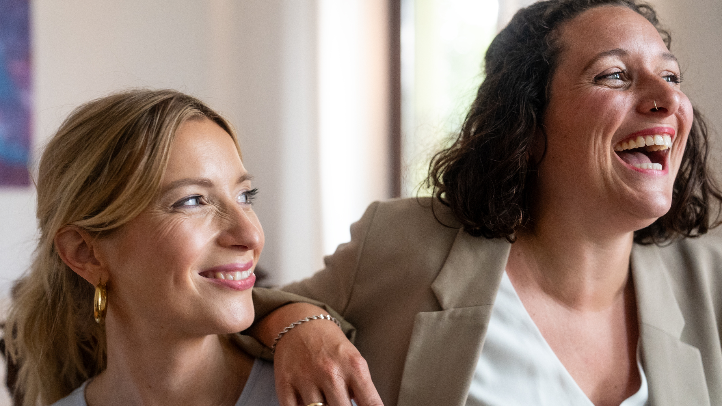 Anna Röser und Tatjana Poloczek von fem:up